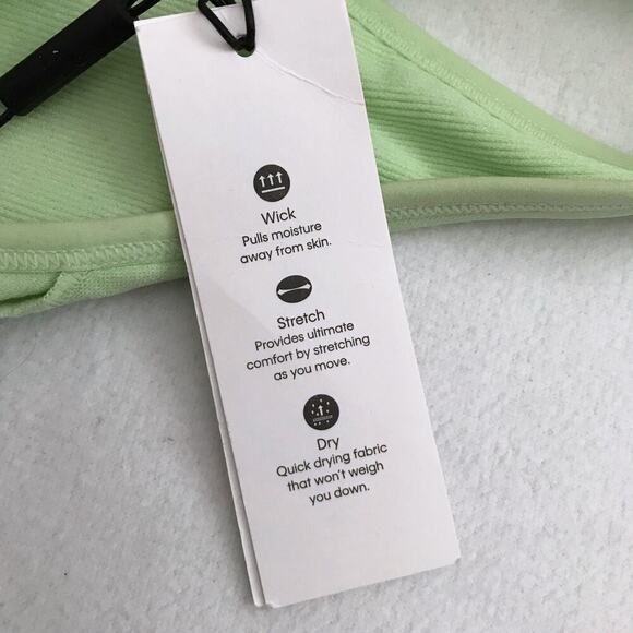 Calvin Klein Performance NWT Mint Green Sports Bra Women S - Picture 8 of 9